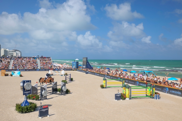 Miami Beach Belongs to Eckermann Again in Third Longines Global Champions Tour Triumph