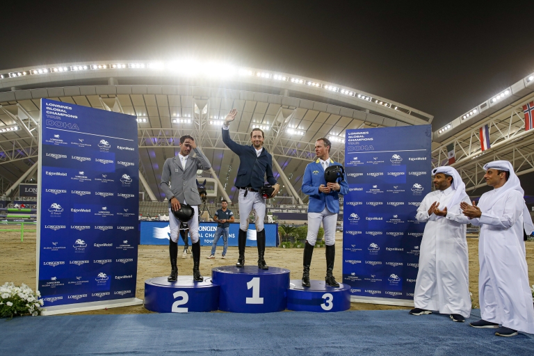 Fuchs Flies To Victory In Electric 1.55m Jump-Off Class at Longines Global Champions Tour