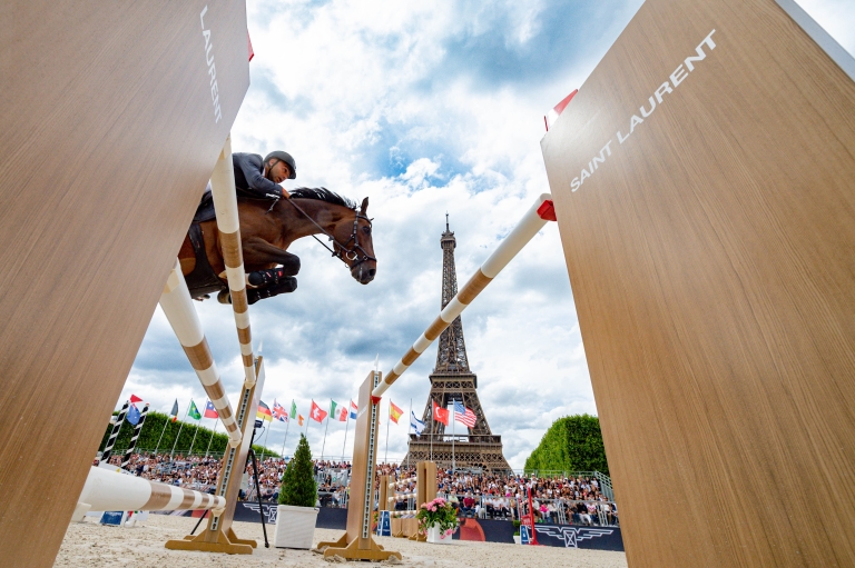 Ömer Karaevli Scores Saint Laurent Eiffel Challenge Win On Final Day Of Longines Global Champions Tour Of Paris