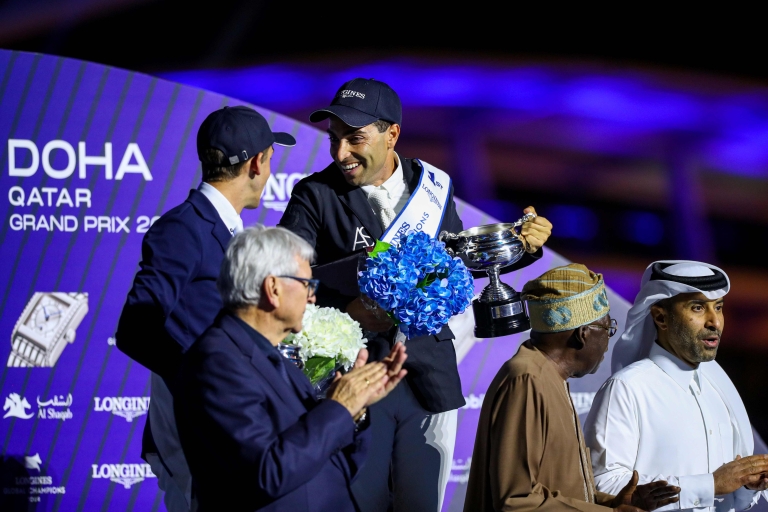 Just 0.21 seconds separates the LGCT Grand Prix of Doha top 2!