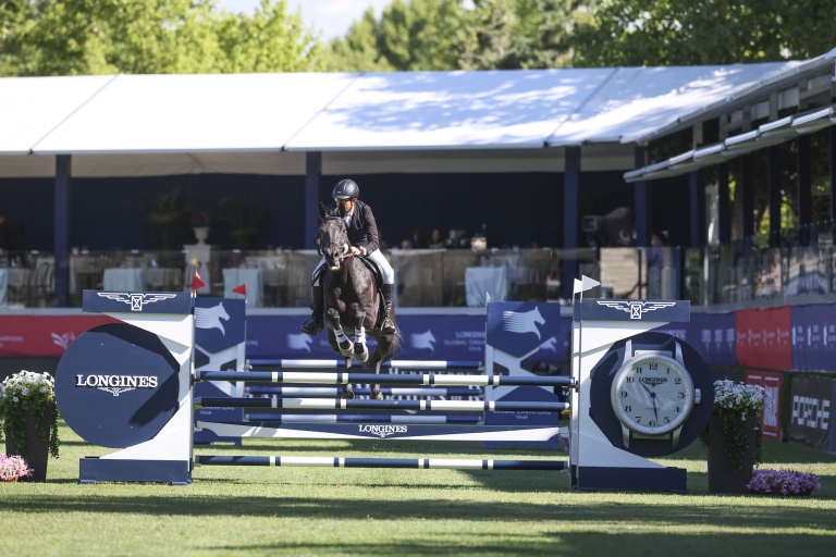 Miguel F Bañon Puente Victorious in the CSI1* 1.15m Trofeo Mahou Class