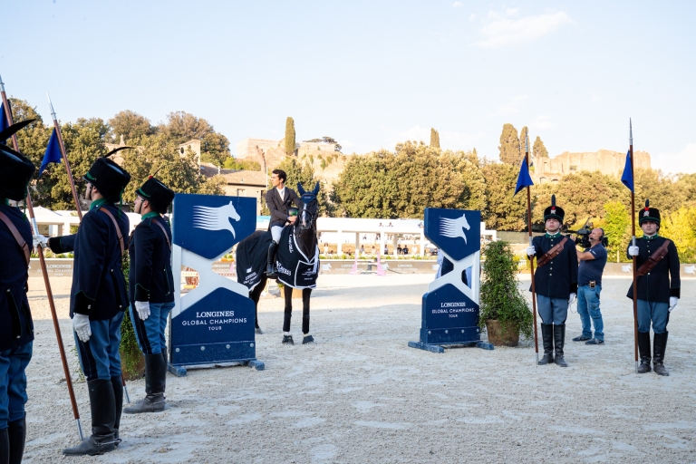 Marlon Modolo Zanotelli races to victory in Rome on day one of the Longines Global Champions Tour