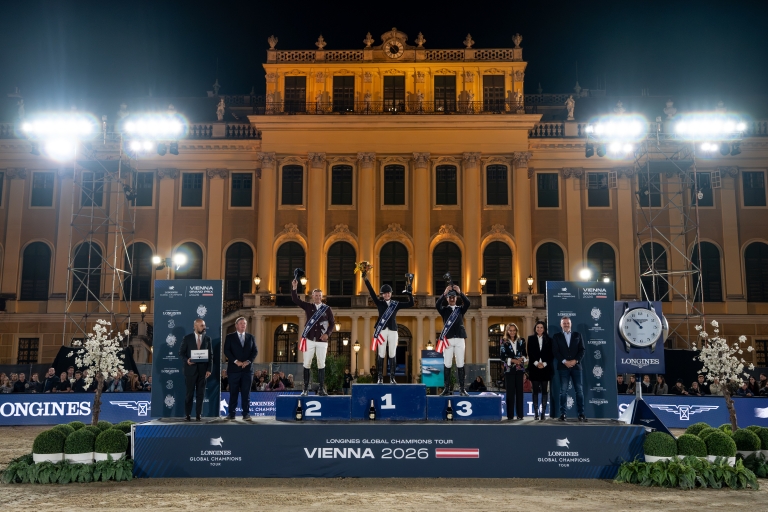 Sophie Hinners Conquers Vienna as Longines Global Champions Tour Grand Prix Delivers a Night Like No Other at Schönbrunn Palace