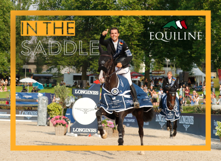 In the saddle: Sergio Moya