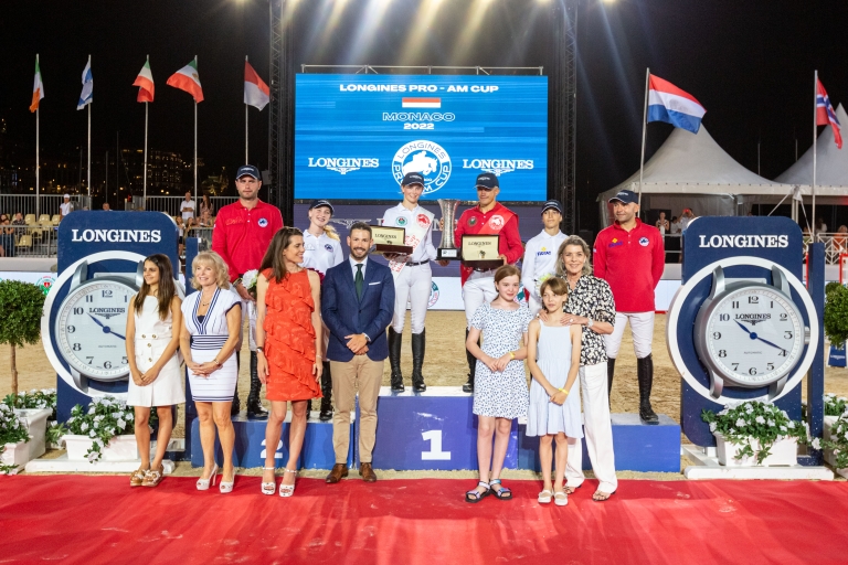 Stars Shine in Longines Pro Am Cup