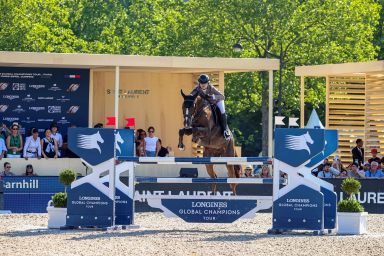 CSI1* Grand Prix 1.40 - Saint Laurent Challenge secured by Hayley Barnhill