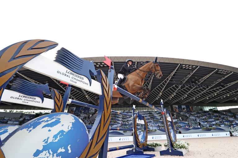 Jodie Hall McAteer Claims First Win of LGCT Shanghai in the CSI5* Two Phase Special
