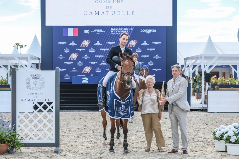 Jean Francis Simon Claims Victory in the CSI2* Prix Ville de Ramatuelle 1.15m