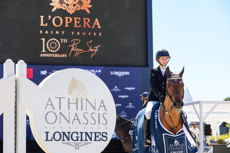 Isabella Beecroft-Luckett Victorious in CSI2* Prix L'Opéra Saint-Tropez 1.15m