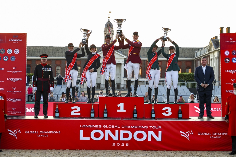 Ben Maher and Daniel Deusser Storm to victory for Shanghai Swans in dramatic GCL London