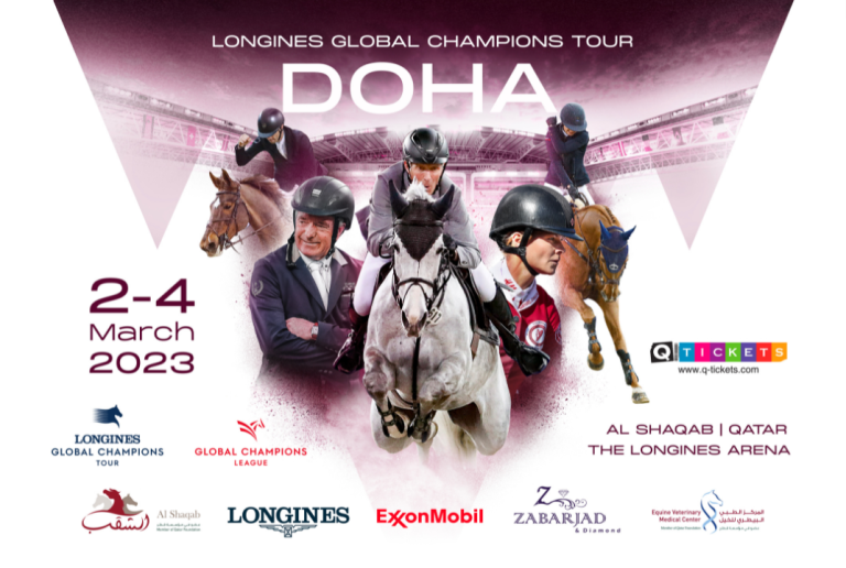 Join Global Champions at the first stage of 2023 - Longines Global Champions Tour of Doha!