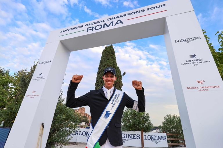 King Eckermann and Edward win Longines Global Champions Tour Grand Prix of Rome