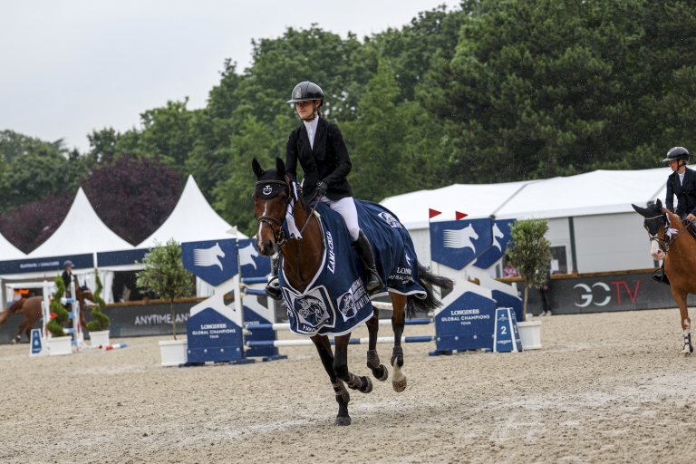 Eleonora Sanna Takes the Top Spot in the CSI1* 1.25m Prix GCTV