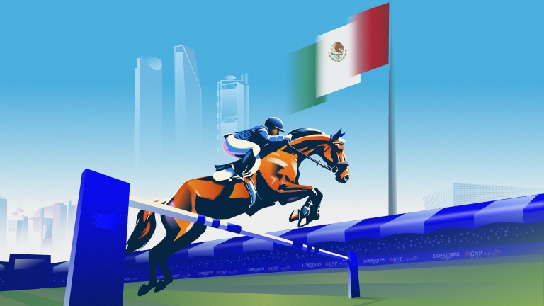 Unveiling the Official Poster for the Longines Global Champions Tour of Mexico City 2025