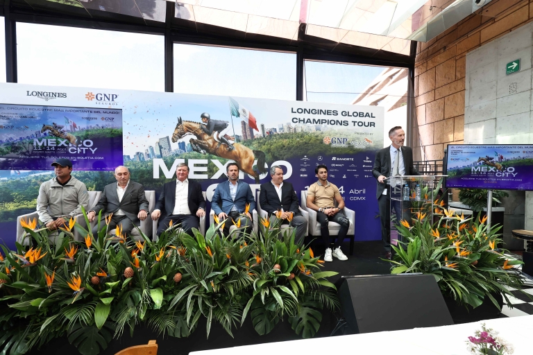 Longines Global Champions Tour of Mexico City Begins, Announcing Huge Rider List