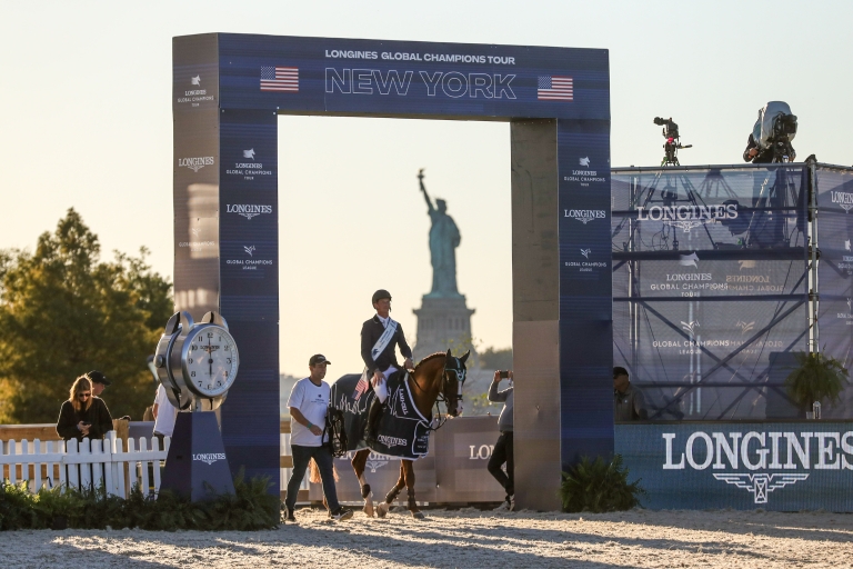 Deusser Saves the Best for Last in Longines Global Champions Tour Grand Prix of New York