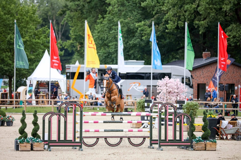 ON THE PODIUM: CSI5* Against the Clock1.50m, presented by Kingsland