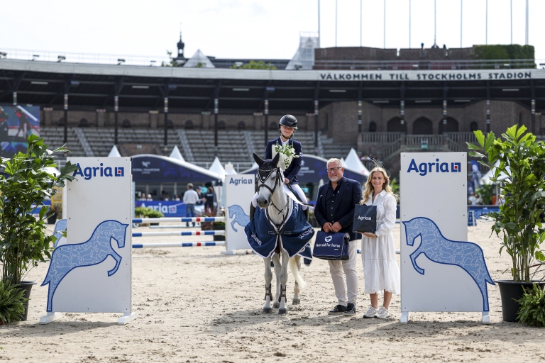 Veera Salminen Wins CSI Pony SHW Young Talents 1.25m Presented by Agria