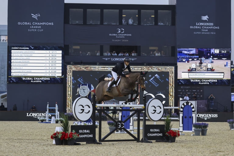 BREAKING NEWS: Victor Bettendorf takes pole position in Round 1 of Longines Global Champions Tour Super Grand Prix