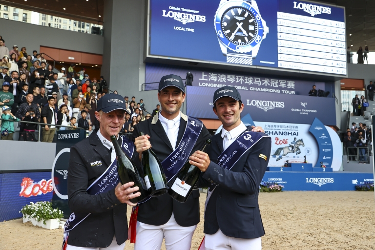 Philippaerts Powers to Shanghai Glory Delivering in High-Stakes Longines Global Champions Tour Grand Prix