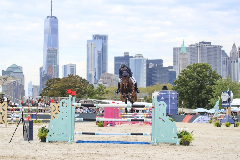 Whitaker Seals the Deal in Thrilling Final Showdown in Longines Global Champions Tour of New York
