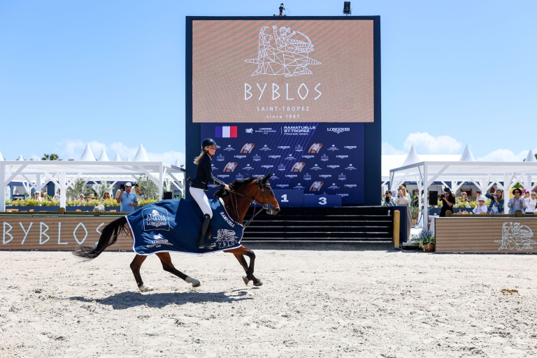 Olivia Coulet Takes the Top Spot in CSI2* Prix Hôtel Byblos Saint-Tropez 1.30m