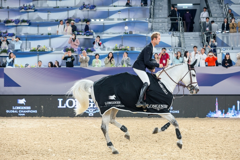 Chuck Mate: Gilles Thomas Checkmates in China at Longines Global Champions Tour