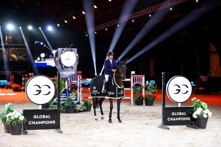 Olivier Robert and Velvote des Aubiers Fly The French Flag In Perfect Prelude To Longines Global Champions Tour Finals