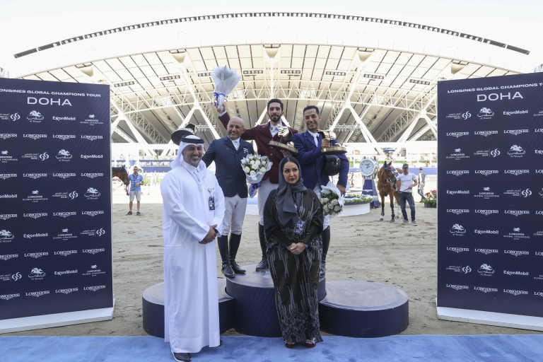 Intense LGCT Doha 3* Grand Prix Won on Home Soil
