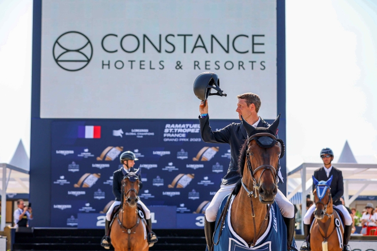 ON THE PODIUM: CSI2* Against-the-clock With Jump Off 1.30m Presented By Constance Hotels & Resorts - Ramatuelle / St. Tropez Day 2
