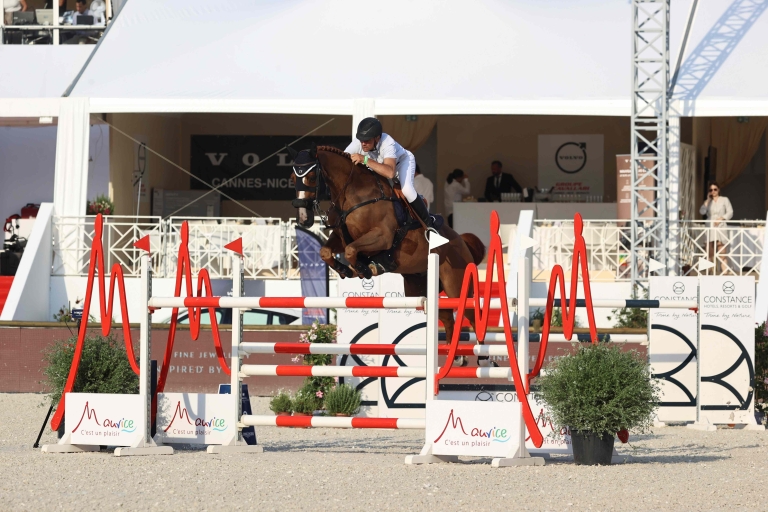 Home Win in CSI5* Two Phase 1.45m, Presented by JW Marriott Cannes for Jerome Hurel