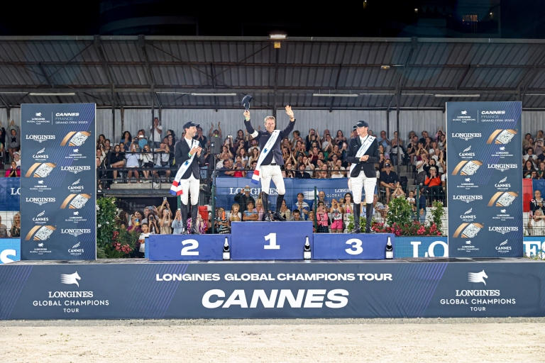 Maikel van der Vleuten retains Championship lead in electric Longines Global Champions Tour Grand Prix of Cannes