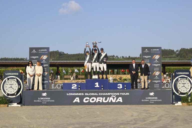 Last to go Bertram Allen Triumphs at the Longines Global Champions Tour Grand Prix of A Coruña
