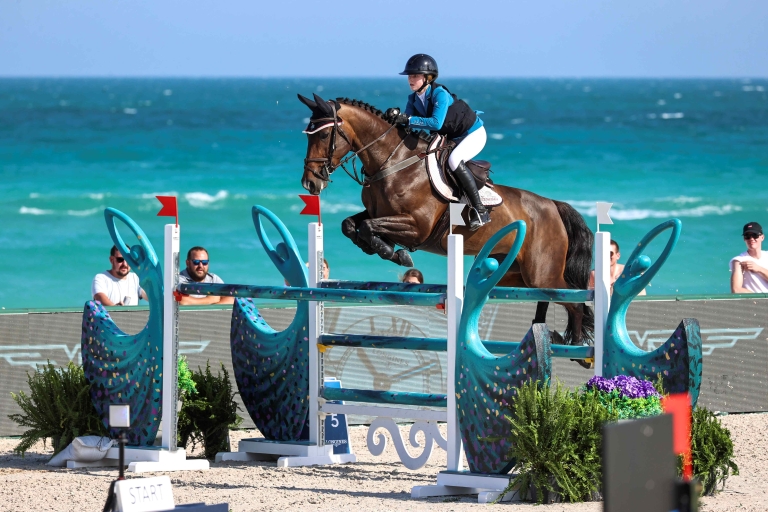 Day 1 of Longines Global Champions Tour of Miami Beach Wraps Up with Fierce Performances