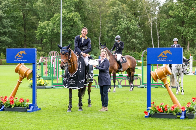 Lorenzo de Luca Takes the Top Spot in the CSI2* Big Tour Against the Clock 1.45m class