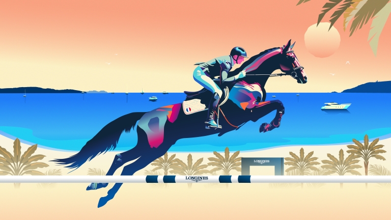 The Longines Global Champions Tour Returns to the Riviera With Poster Unveiled