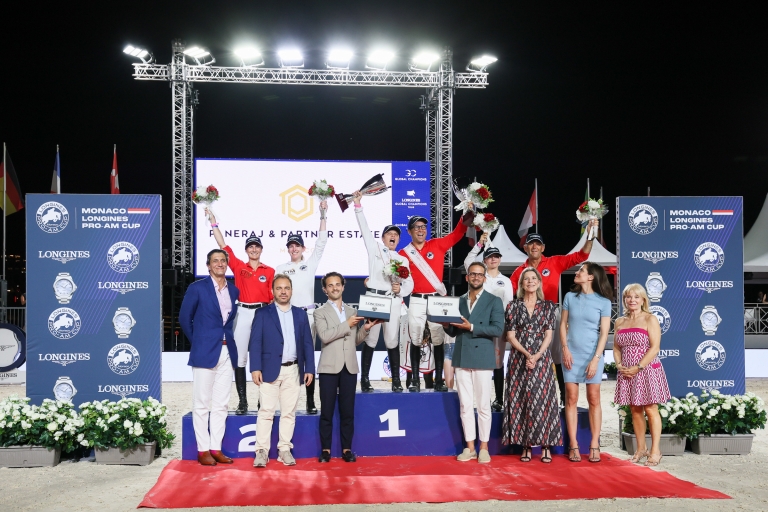 Paneraj & Partner Estate Clinch Thrilling Win in Longines Pro-Am Cup at LGCT Monaco