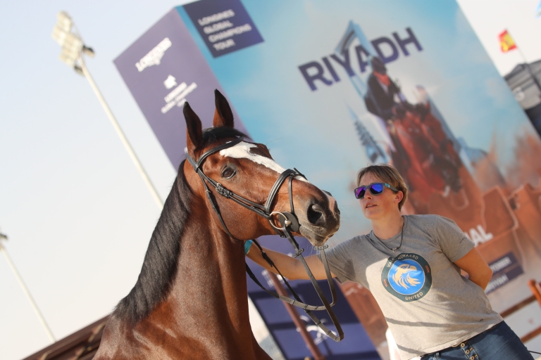 World-class Equine Athletes Land in Saudi Arabia as Championship Battle Commences