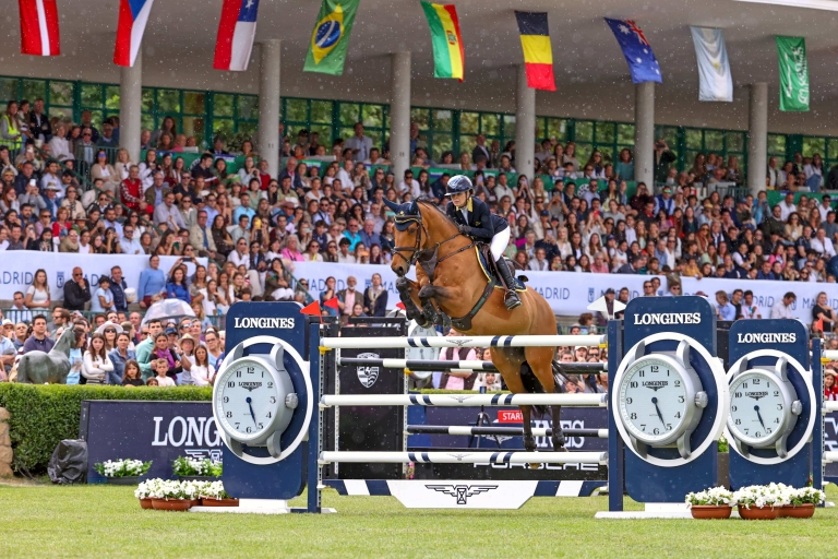 Edwina Tops-Alexander Wins Longines Global Champions Tour Grand Prix of Madrid In Nail Biting Finish