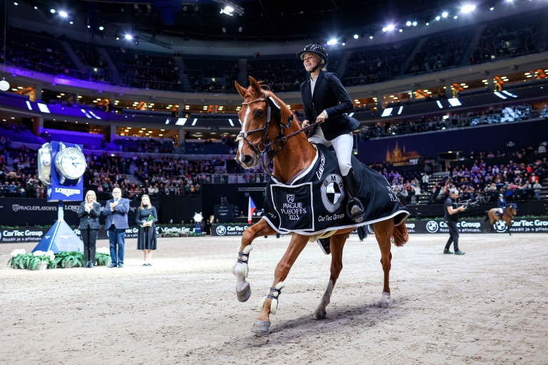 ON THE PODIUM: BMW CarTec CSI5* 1.50m Speed Class