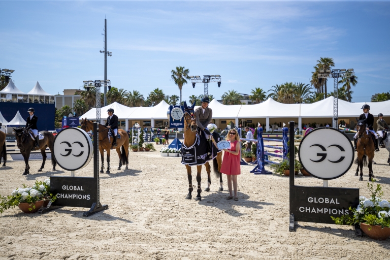 Keira Stoute Takes the Top Spot in CSI2* Against the Clock 1.30m presented by GCTV