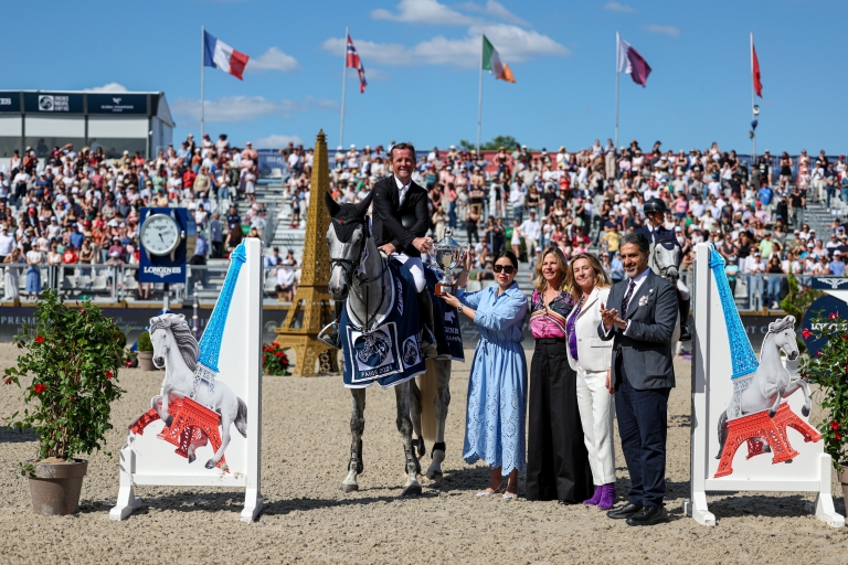 Home win for Marc Dilasser on final day of Longines Global Champions Tour of Paris
