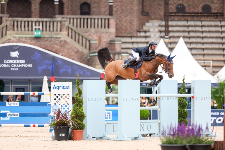 Julien Anquetin Claims the Win in the CSI5* Two Phase 1.45m Presented by GCTV