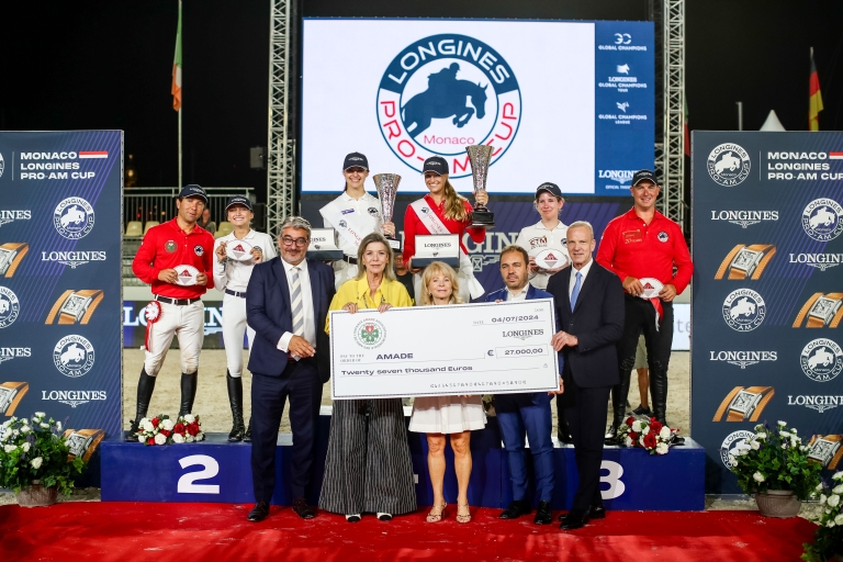 Team FAYAT win Monaco Longines Pro Am Cup in aid of AMADE