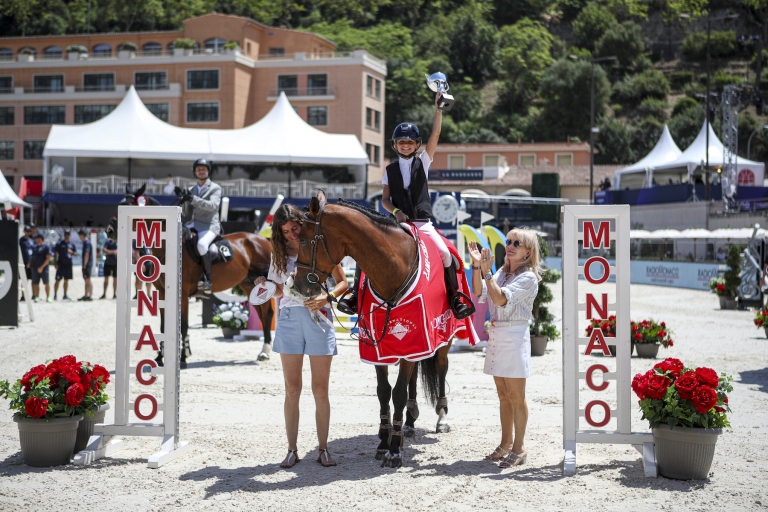 Ilana Palmaro Secures Win in CSI2* Against the Clock, No Jump Off 1.15m Class on Home Turf