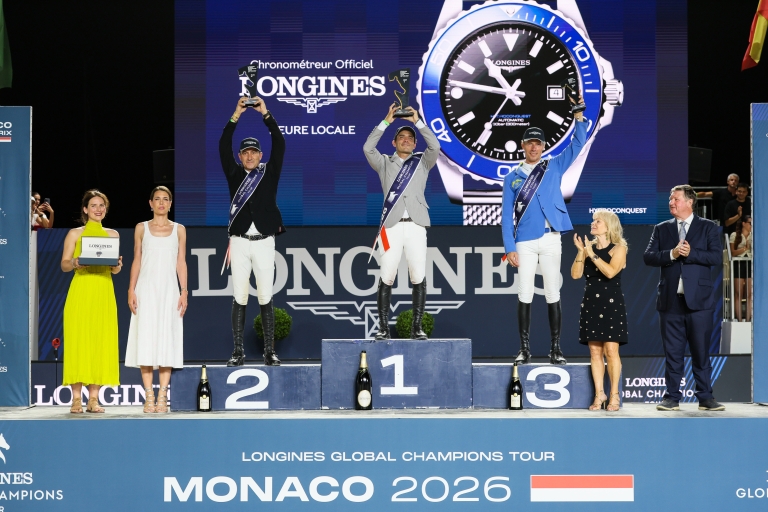 Stephan de Freitas Barcha Takes the Chequered Flag in Longines Global Champions Tour Grand Prix of Monaco Thriller